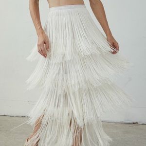 Rachel Comey Gyre Fringe Skirt
